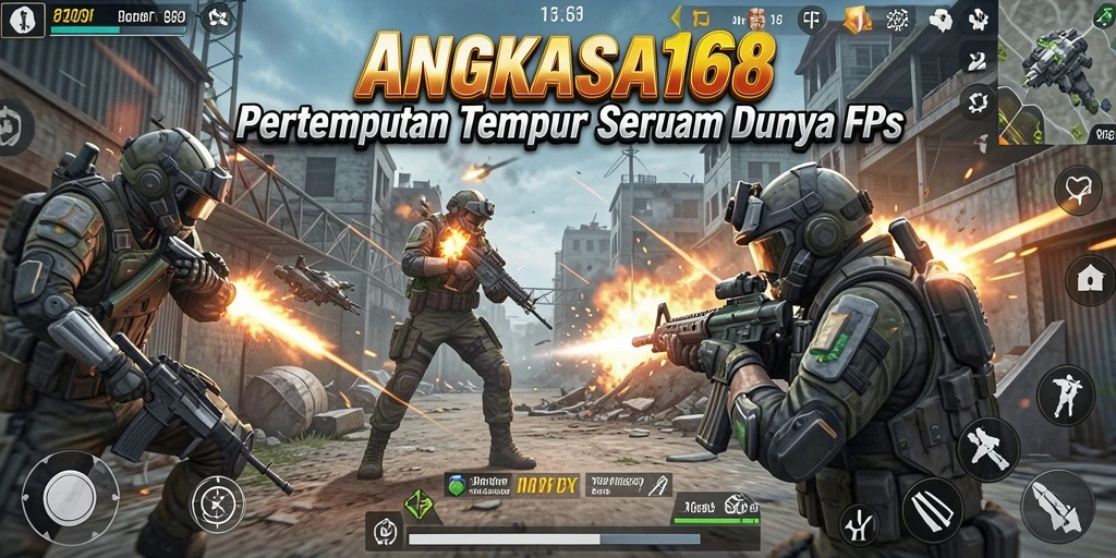 Gameplay seru dalam <strong>ANGKASA168</strong> dengan aksi FPS yang mendebarkan.