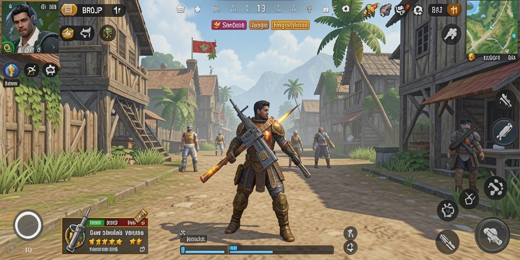 Screenshots BROJP menunjukkan pengalaman gameplay simulasi yang mengasyikkan.