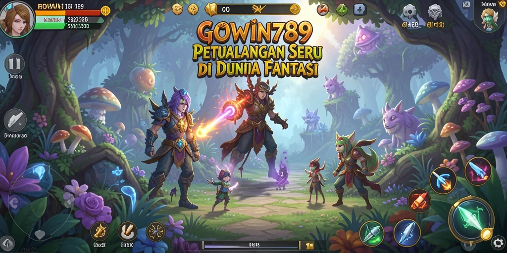 Gameplay menantang di dunia petualangan GOWIN789 yang menakjubkan.
