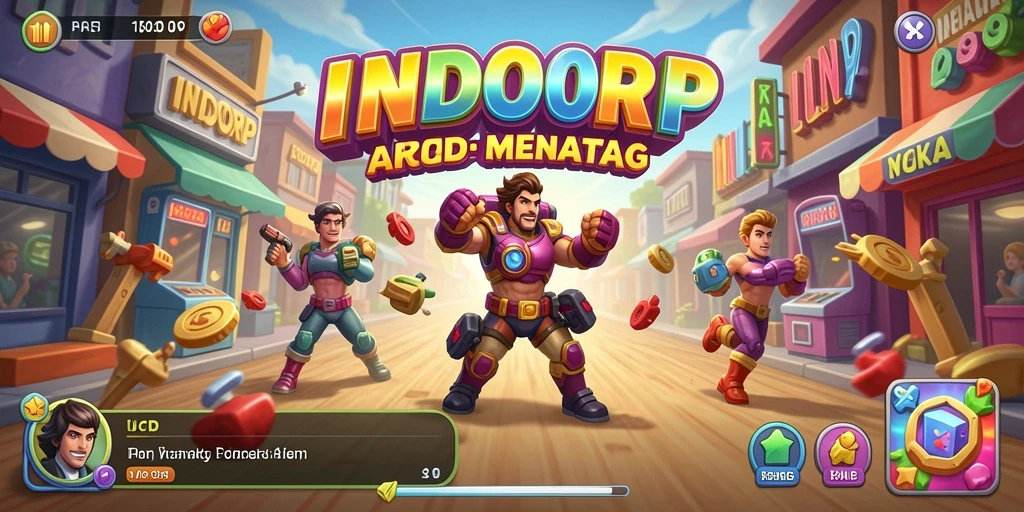 Tangkapan layar gameplay INDORP yang seru dan penuh aksi.