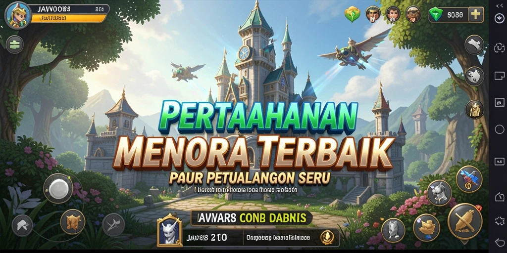 Tampilan gameplay <strong>JAVO88</strong> yang menegangkan dalam Tower Defense.