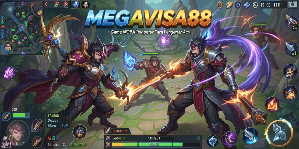 Gameplay seru dalam pertempuran tim di MEGAVISA88.