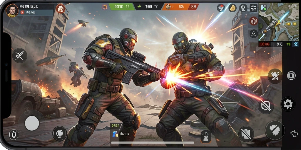 Tangkap aksi mendebarkan dalam gameplay TPS MG108.