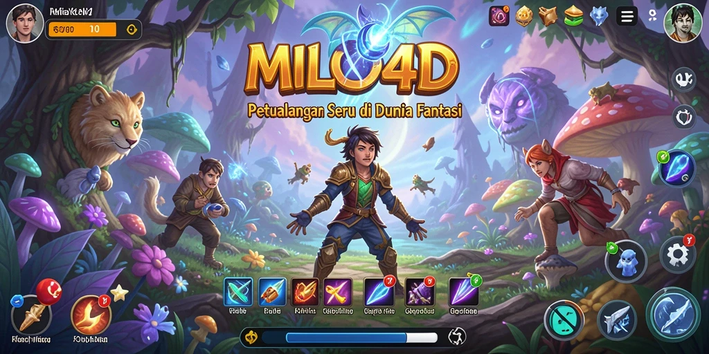 Gameplay MILO4D yang penuh petualangan dan tantangan.