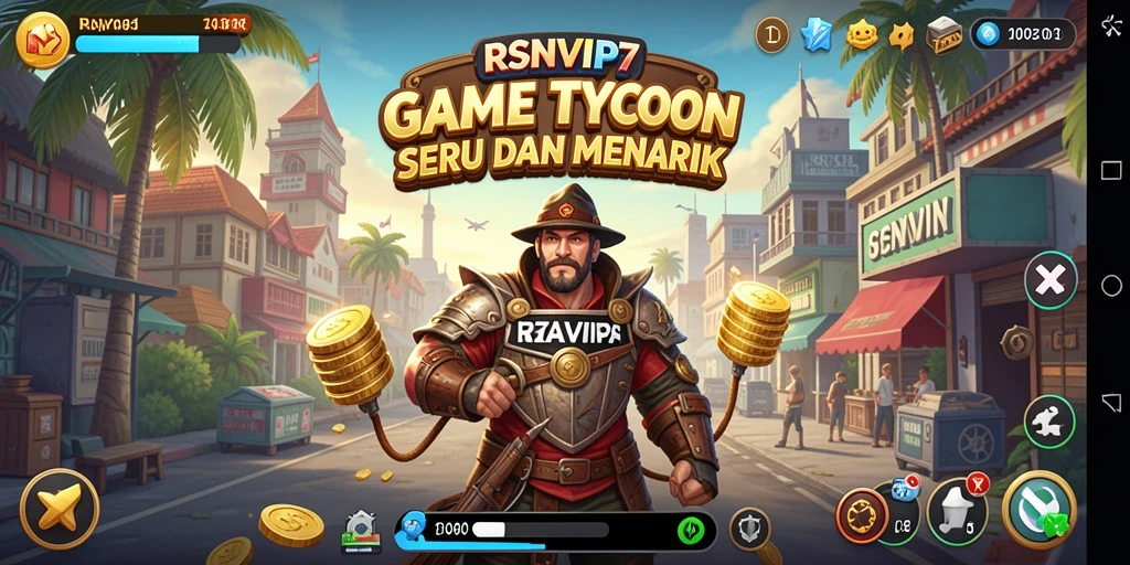 Tangkapan layar gameplay Tycoon yang menarik dan interaktif.