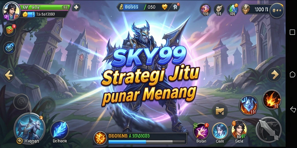 Tampilan gameplay menakjubkan dari SKY99 yang penuh strategi.