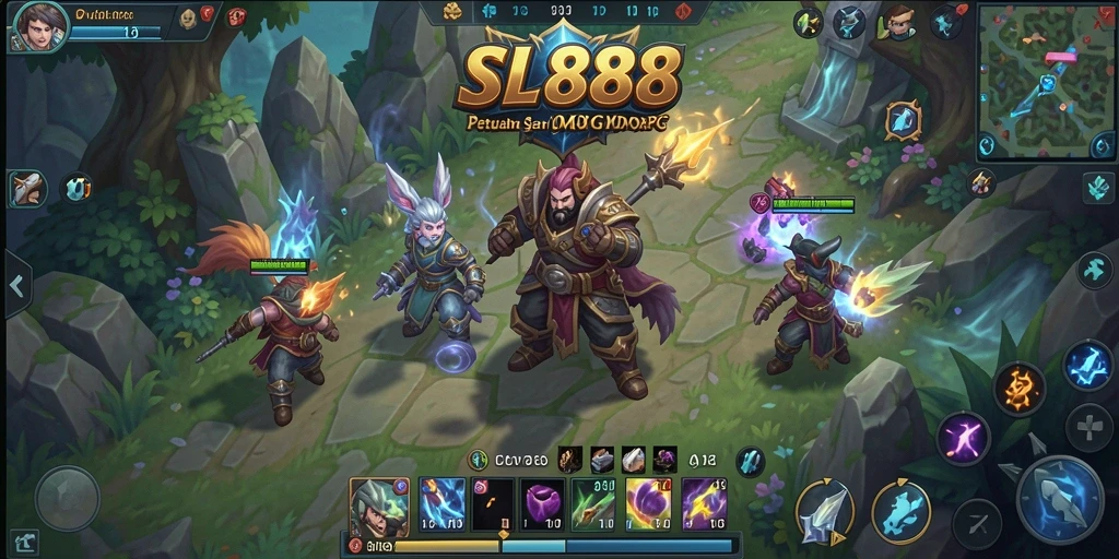 Gameplay seru di SL888 dengan grafis menakjubkan.